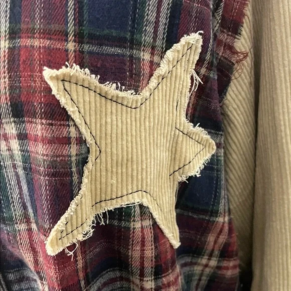 Natural Life Black and Brown Plaid Shirt - Picture 4 of 9